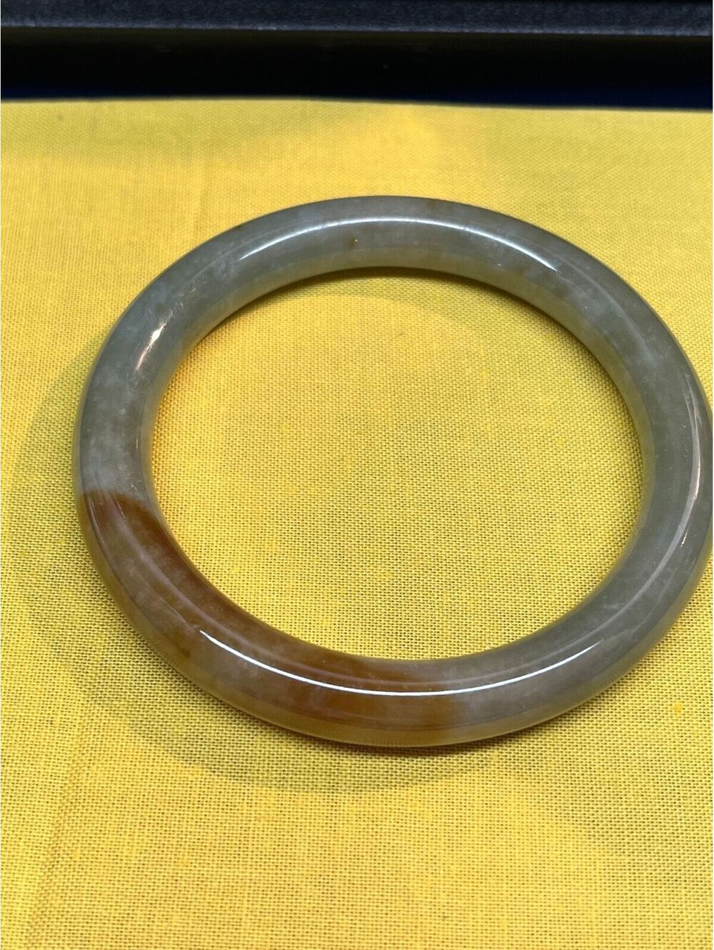 #21 Jadeite Jade Bangle Grade A Burmese Jadeite